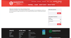Desktop Screenshot of marathonsportsbooking.ie